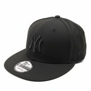New Era NY YANKEES Black Snapback Cap